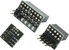 Front Panel Header Adapter Kit For Dell Optiplex 390, 3010, 3020 (3pc) picture