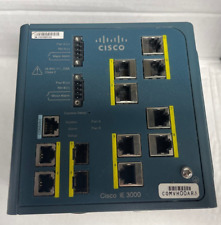 CISCO IE 3000 IE-3000-8TC 8-PORT INDUSTRIAL ETHERNET SWITCH picture