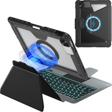 Nillkin Magic Keyboard Case for iPad Pro 11 M5 M4 Backlit Trackpad Black picture