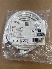 CAT 6 UTP Patch Cable, White-1x-5.0M Ethernet/Networking Cable picture