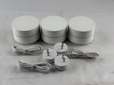 Google Wifi GJ2CQ AC1200 Mesh Router System 3-Pack NLS-1304-25 Whole Home Wi-Fi picture