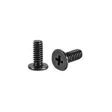 M2 x 5mm Laptop Notebook Computer Screws Phillips Head Screw Black 100pcs picture