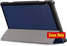 Case for Lenovo Tab M10 TB-X605F, Slim Hard Shell Cover in Ultra-Thin PU-Leather picture