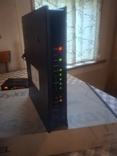 ZyXEL VMG4825-B10A VDSL2 DSL Modem Router Dual Band WiFi AC w/ Power Adapter picture