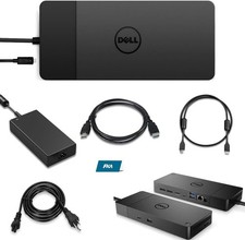 USB-C/USB-A Dock WD19S, 180W Power Adapter + 130W Power Delivery, with FKA HDMI picture