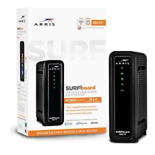 ARRIS SBG10 SURFboard  AC1600 Dual-Band Cable Modem  Router - Black picture