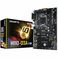 GIGABYTE GA-H110-D3A Motherboard DDR4 LGA 1151 H110 6GPU 6PCIE mining machine picture