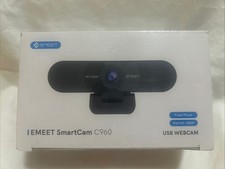 NEW SEALED Emeet SmartCam C960 USB Full HD 1080P Fixed Focus Webcam Black picture