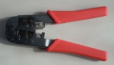 Dual Modular Plug Crimping Tool for 8P8C/RJ-45, 6P6C/RJ-12, 6P4C/RJ-11 picture