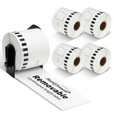 Paper Label Replace Brother Removable DK-4205 DK4205 Continous Label Roll for... picture