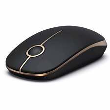 1 Pc Wireless Mouse 2.4G Slim Noiseless Scroll Wheel PC Computer Laptop Notebook picture