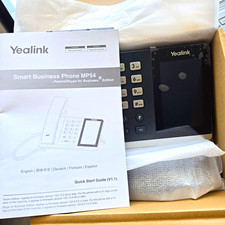 Yealink Smart Business Phone MP54 VoIP IP Phone Teams/Skype for Business Black picture