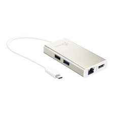 USB C Hub Multi-Adapter Docking Station with HDMI 4K, 2X USB 3.1 picture
