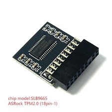 TPM2.0 18pin-1 LPC SLB9665 Module For ASRock H110M-DVS R2.0 | H110M-HDV R3.0 taf picture