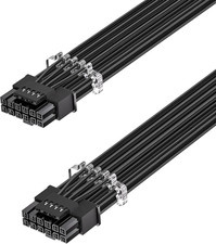 Fasgear PCIe 5.1 16Pin GPU Power Cable - 70cm 12V-2x6 PSU Sleeved Cable 600W Mal picture