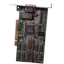 Trident TGUI9440 Video Graphics Card PCI VGA Vintage Green picture