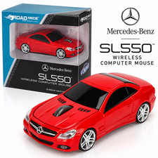 Road Mice SL550 Wireless Computer Mouse USB RF Optical Gaming Mouse Red New picture