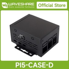 Waveshare Industrial Grade Metal Case D for Raspberry Pi 5 Larger Internal Space picture