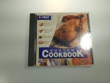 Vintage Custom Cookbook CD-ROM Expert Software PC 10,000 Recipes Win 95/98 picture
