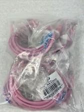 Lot( 10 ) 7ft Pink Cat5e C2G 00498 Snagless Unshielded UTP Ethernet Patch Cable picture