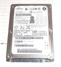 Fujitsu MHW2080BJ G2 80GB Sata Hard Drive P/N: CA06855-B30500DL F/W:0085001A picture