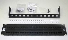 Complete New ADC Krone 6653 1 679-48 48-Port CAT-6 Patch Panel W/Tie Bar, Etc UP picture