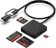 Lector de Tarjetas de Memoria Adaptador para Tarjetas SD Micro de 4 en 1 y USB picture