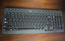 Logitech K360 Compact Wireless USB Desktop Keyboard w/ USB Receiver NEW picture