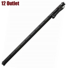 12 Outlet Power Strip Metal Heavy Duty 1875W 125V 15A with 6FT Cable Cord Black picture