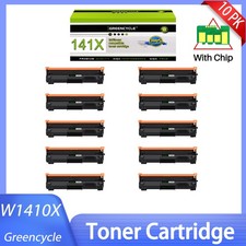 10PK 141X Replacement Toner Cartridges for HP M110w M139w M140w Black,2000Pages picture