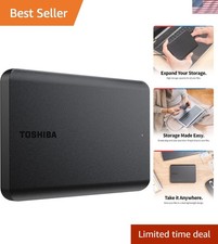 1TB External Hard Drive Canvio Basics - Fast USB 3.0 Portable Storage Solution picture