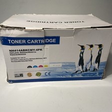 HP LaserJet Pro NH414ABKCMY 4 Pack Toner Cartridge New Sealed picture
