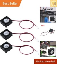 Ultra Compact 3Pcs 12V Brushless Cooling Fans – Perfect for DIY Electronics picture