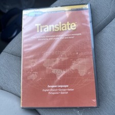 LOGO/MEDIA TRANSLATE SIX European Languages DISC NEW SEALED picture
