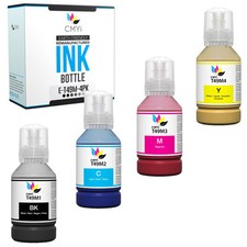 4 Pack T49M Sublimation Dye Ink Bottle replacement for Epson SureColor F170 F570 picture