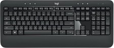 Logitech MK540 Full Size Advanced Wireless Keyboard, Black, MISSING MOUSE picture