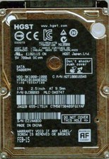 HTS541010A9E662,  0J38093,   DA5747,  HGST SATA 1TB picture