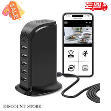 5 Port USB Power Hub Multi Port Charging Station USB Splitter Adapter for Home picture