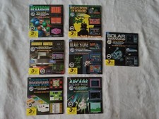New Vintage 1994 Floppy Disc Computer Games, Lot Of 7 picture