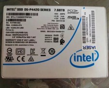 Intel D5-P4420 7.68TB SSD Series DC NVME U.2 2.5