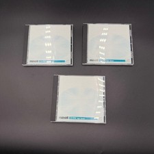 Lot of 3 Maxell CD-RW High Speed Rewritable Discs 700MB 80min 4x-12x New picture