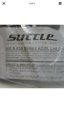 4x Suttle 900 & 630 Series ADSL Line Conditioners DSL Filter Phone NIP Quest  picture