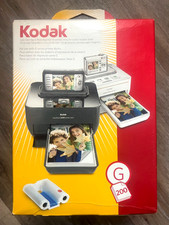 Kodak G‑Series Color Cartridge & Photo Paper Kit 200 Prints – Brand New Sealed picture