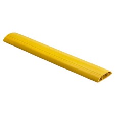 HUBBELL WIRING DEVICE-KELLEMS FT10Y3 Cable Protector,1 Channel,Yellow,3 ft. L 2G picture