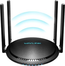 WAVLINK AX3000 WiFi 6 Router Dual Band Wireless Internet, 1Gbps, Direct Antennas picture