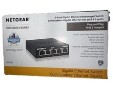 NETGEAR Ethernet Splitter 5-Port Gigabit Unmanaged Home Network Switch (GS305) picture