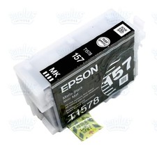 Genuine Epson 157 Matte Black Ultrachrome Ink T1578 Stylus Photo R3000 picture
