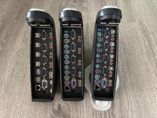 Lot of 3 Belkin OmniView 4-Port USB KVM Switch F1DS104T/F1DS104U/F1DS104P picture