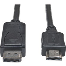 Tripp Lite 25ft DisplayPort to HD Adapter Cable (M/M), 1080p picture