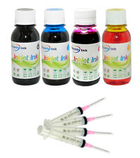 4x100ml refill ink kit for HP 62/XL Officejet 8040/5740 ENVY 8000 7640 5660 5640 picture